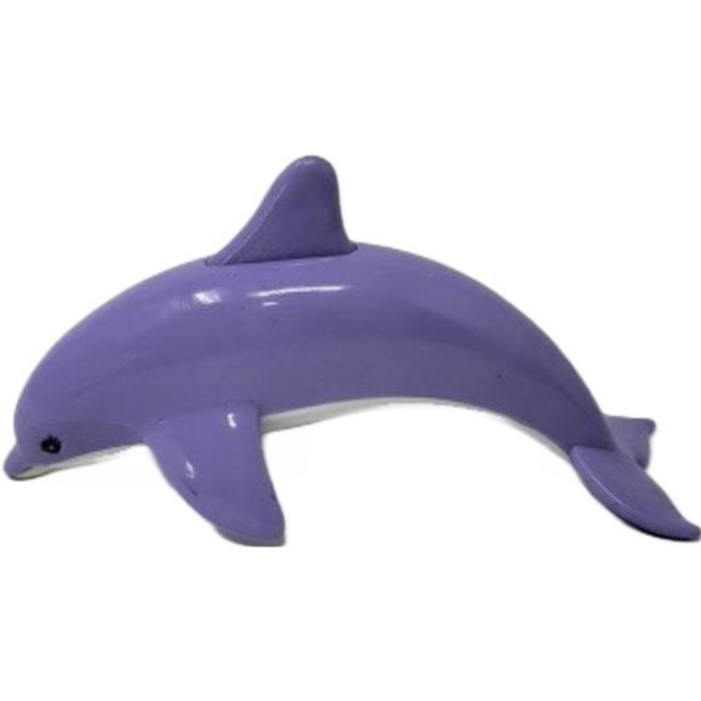 Vintage 1999 Barbie Ocean‎ Discovery Purple Dolphin Moveable Mouth 6.25in Long